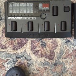 Zoom Player Guitar Effects 