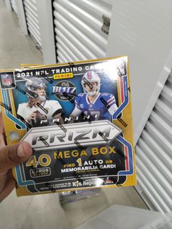 2021 Prizm Football NFL Mega Box Fanatics Exclusive Auto / Mem Sealed Ships Fast2021 Prizm Football NFL Mega Box Fanatics Exclusive Auto / Mem