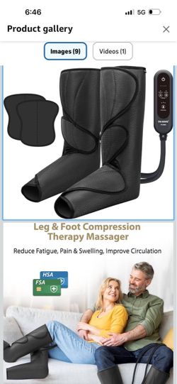 FIT KING Leg & Foot Compression Massager
