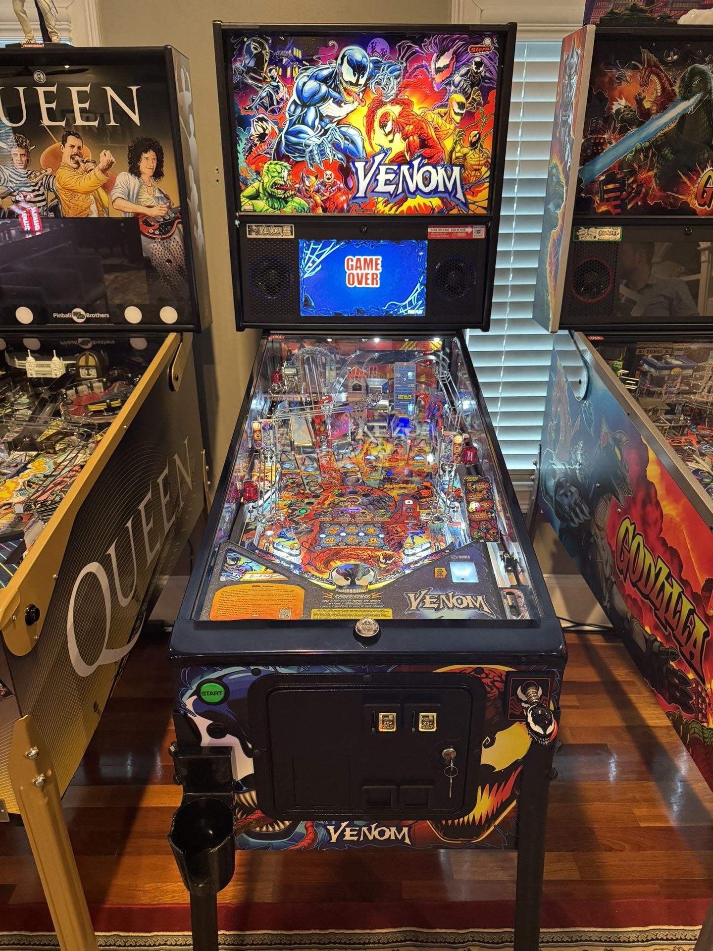 Venom Limited Edition LE Pinball Machine #782 Of 1000 Released