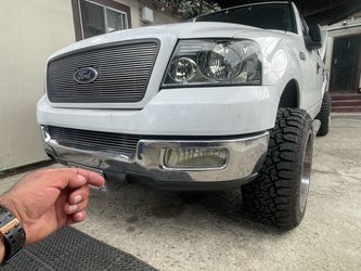 2004 ford f150  front bumper