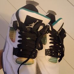 Size 7.5 - Jordan 4 Retro Rasta 2020- 100% Authentic-Preowned