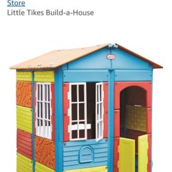 Little Tikes Build-a-House Complete Moveable Panels Indoor/Outdoor *Pick-up In Great Bridge* 