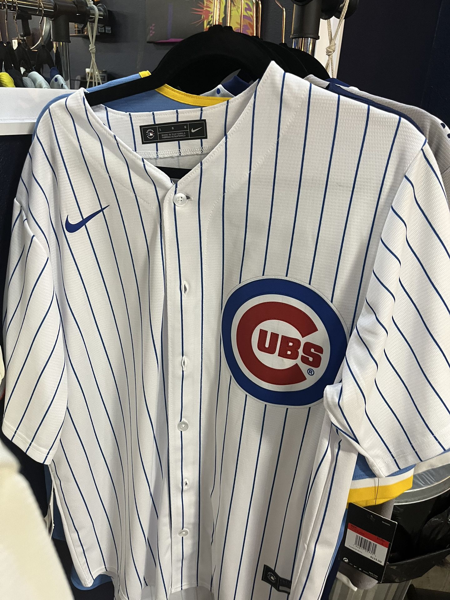 Blank Chicago Cubs MLB Jersey
