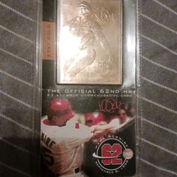 Mark McGwire Limited Edition Flare Card