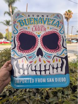 Metal Beer sign