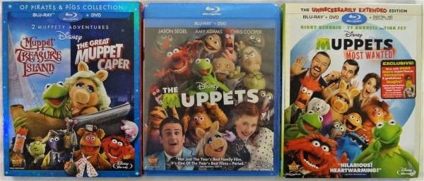 The Muppets: Blu-Ray + DVD Collection (Brand New)