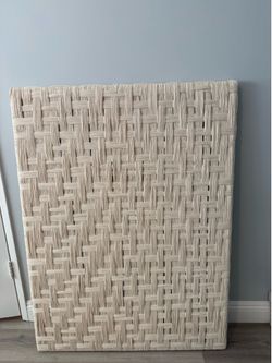 Woven large wall art - crate and barrel