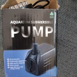 Brand New In Box Eco Aquarium Submersible Pump With Led Light 