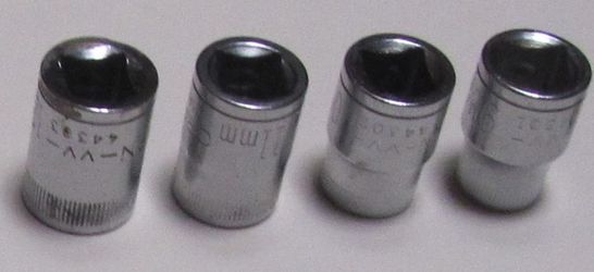 CRAFTSMAN Various Drive Sockets, Metric and (1) 3/4" Deep Well Socket 