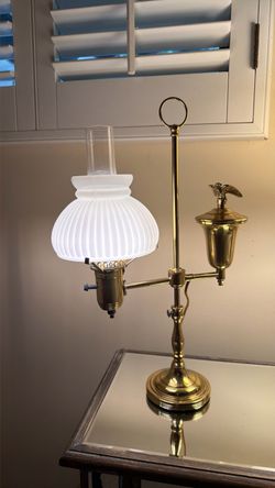 Vintage Brass Student desk Lamp
