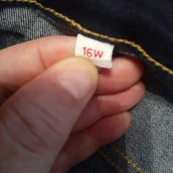Levis Size 16w
