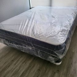 New FULL MATTRESS and BOX SPRING - 2PC