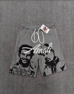 Grey asaali shorts