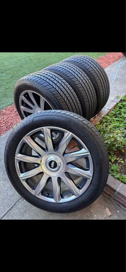 New wheels new tires Cadillac Escalade rims tires