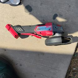 a Milwaukee M18 FUEL 4-1/2" / 5" Variable Speed Braking Grinder