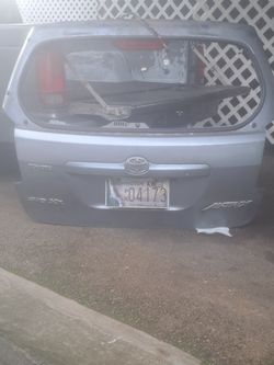 2003 Toyota Matrix Rear Hatch And Glass