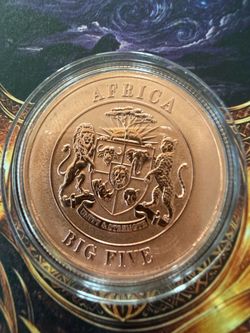 1 ounce copper coin