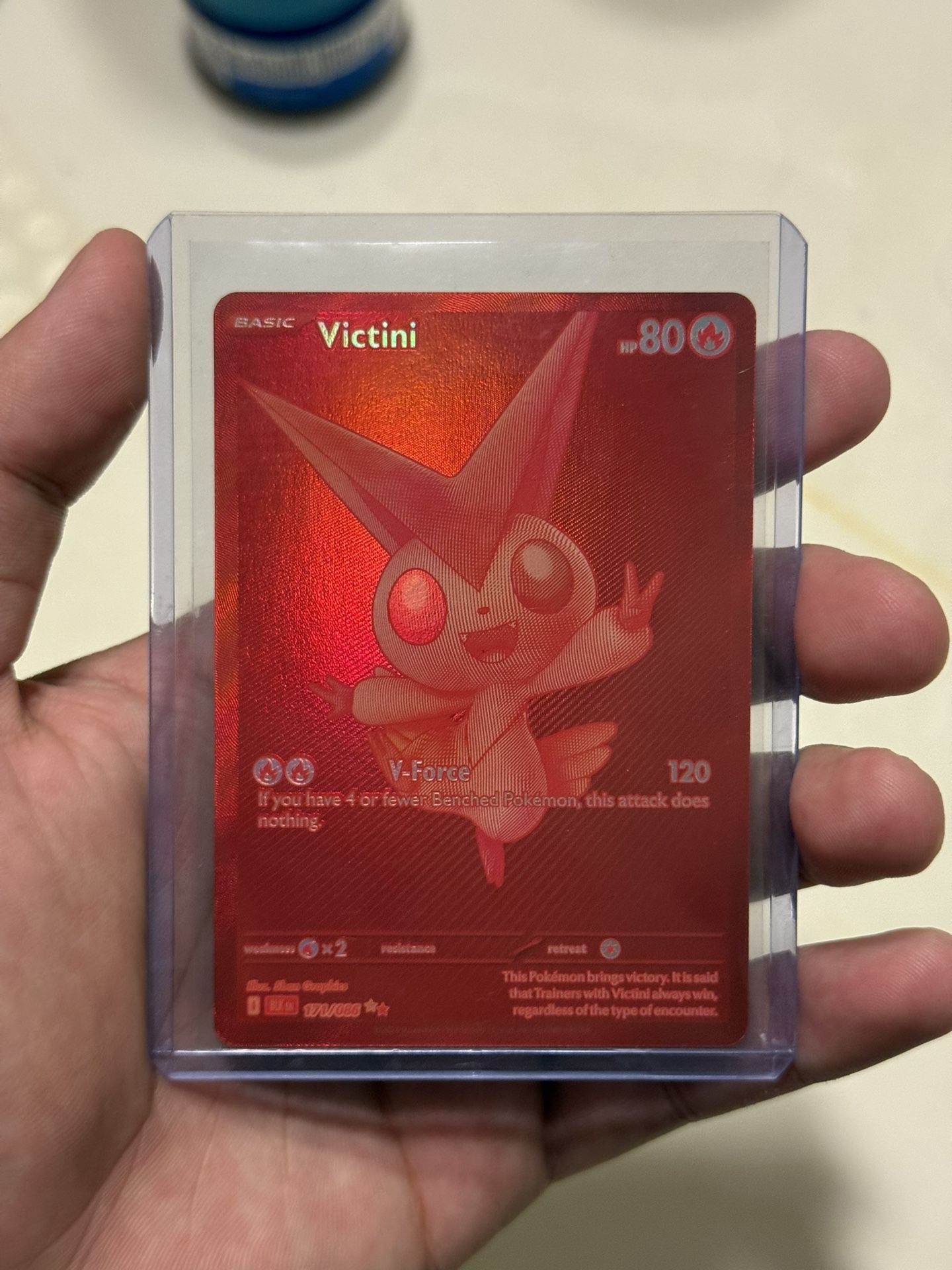 Pokemon Black Bolt Red Victini #171