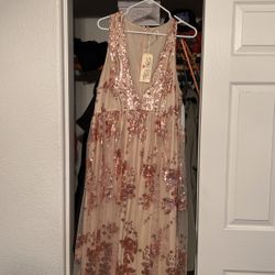 Rose Gold Dress