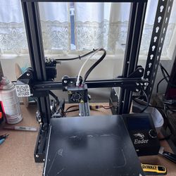 Ender 3 pro With Upgraded Glass Bed