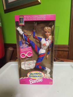 1996 Atlanta Olympics Gymnast Barbie Doll