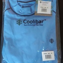 Coolibar Men's  XL Tulum Long Sleeve  Surf Rash Guard Shirt UPF 50+ 