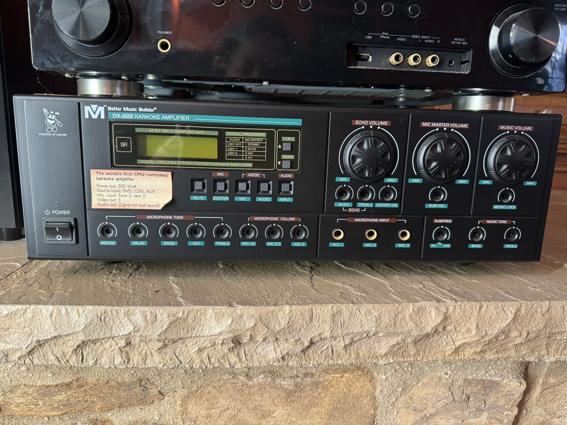 BMB (DX222) karaoke Amplified