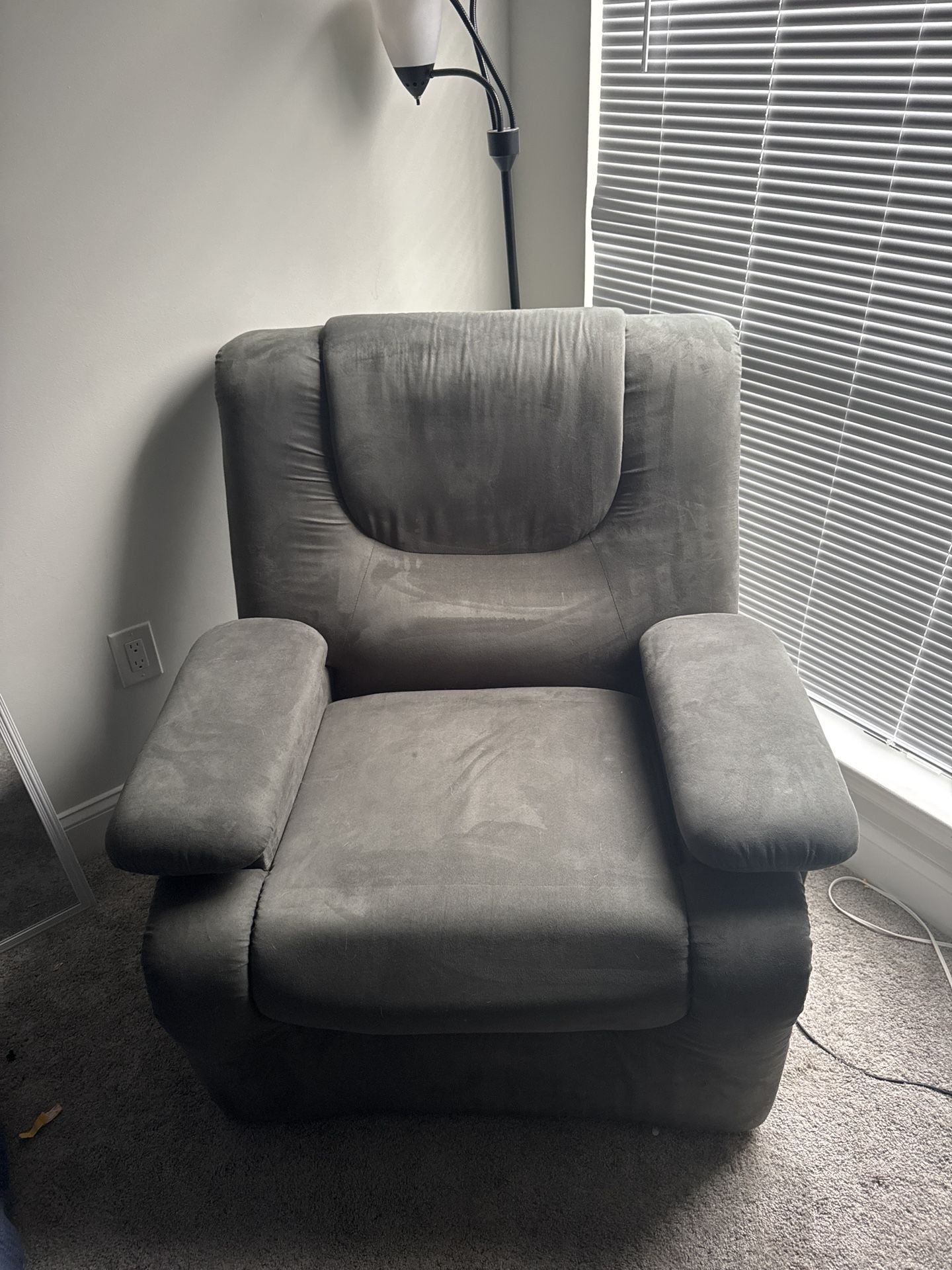 Gray Recliner