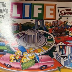 Year 2000  The Game Of Life Simpsons Edition (No Missing Pieces )