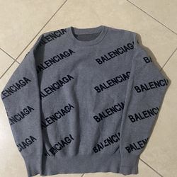 Grey balenciaga sweater