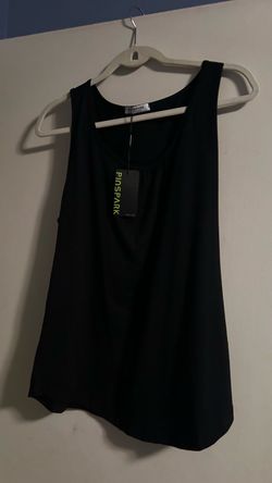 Workout tank, Pinspark, Large, Black