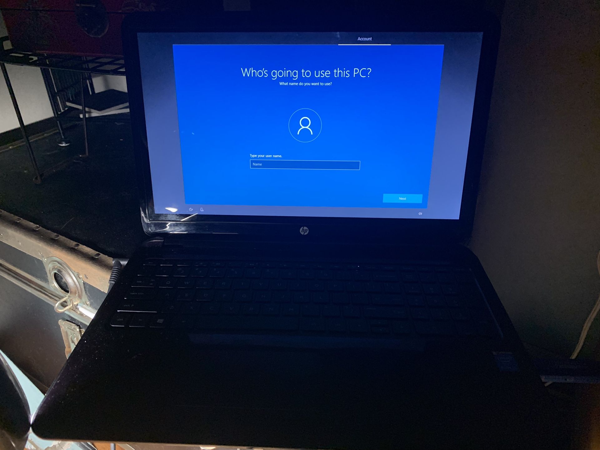 Working HP laptop With Original Charger