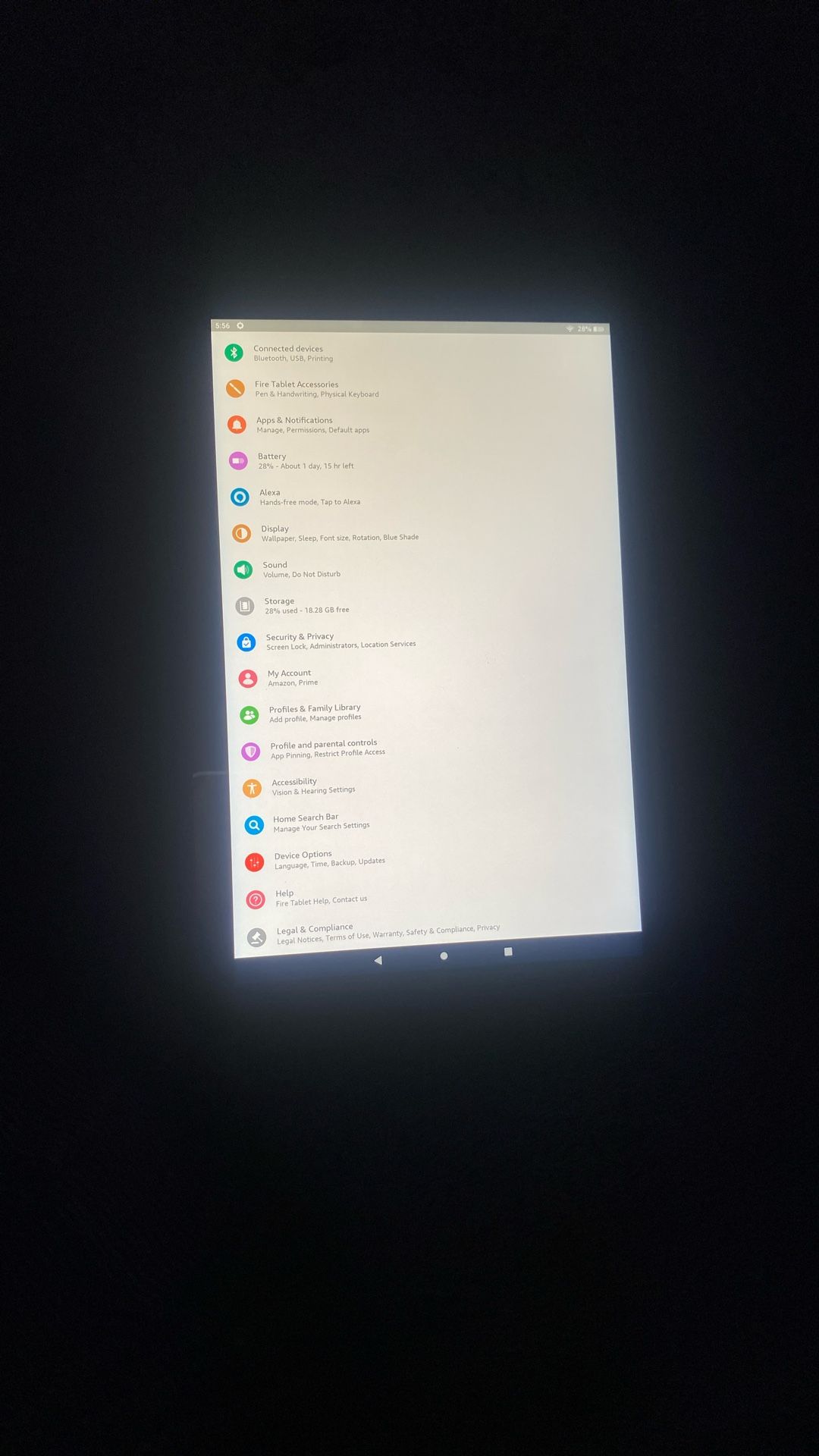 Amazon fire