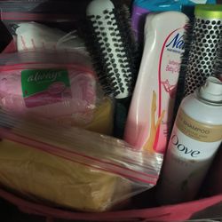 Feminine Basket Of Stuff