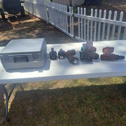 Pop 14.4 volt cordless 3 tool combo pack drill circular saw with case