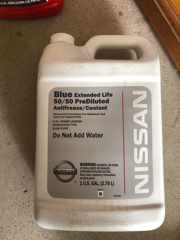 Nissan coolant l250