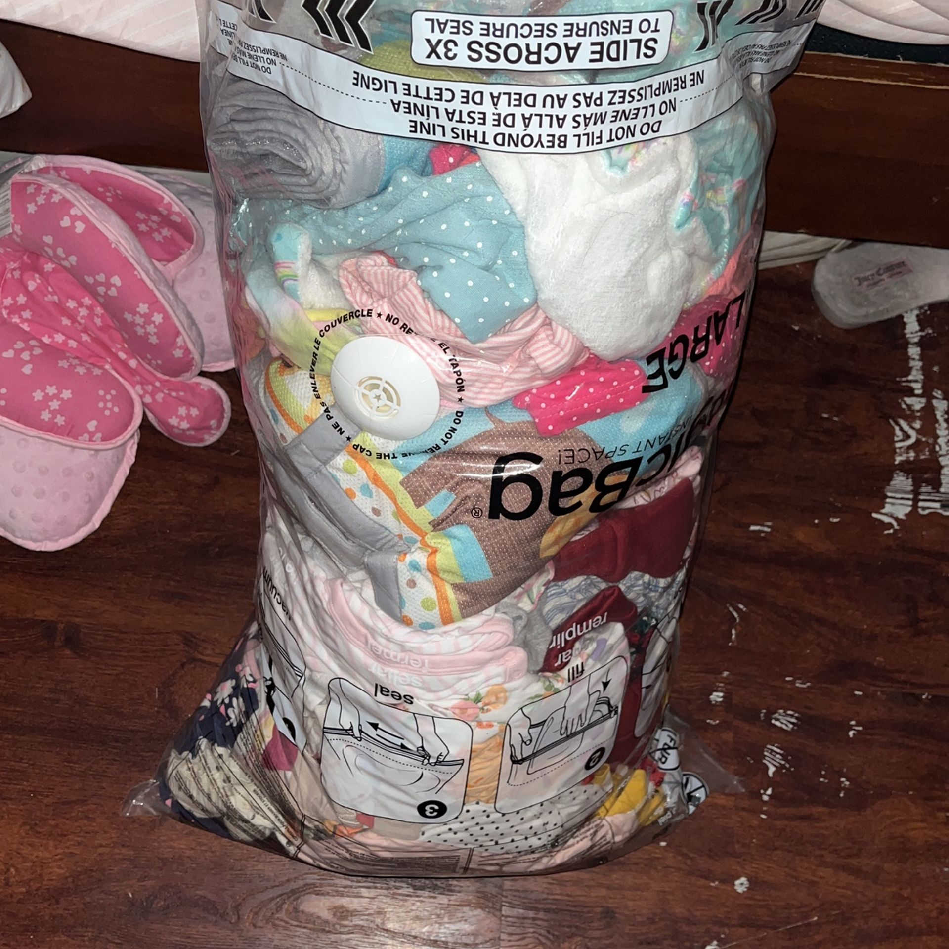 Big Bag Of Baby Girl Clothes