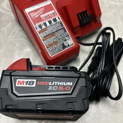 Milwaukee M18- 18V XC-5.0 Ah With Charger Brand New Pickup Only 