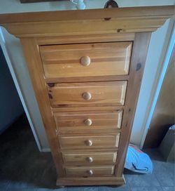 SOLID OAK  (or pine) DRESSER