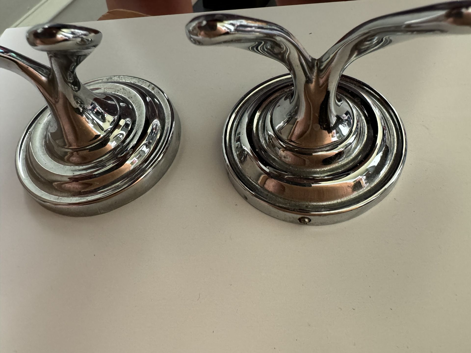 TOWEL DOOR HOOKS (CHROME) $5.00 each