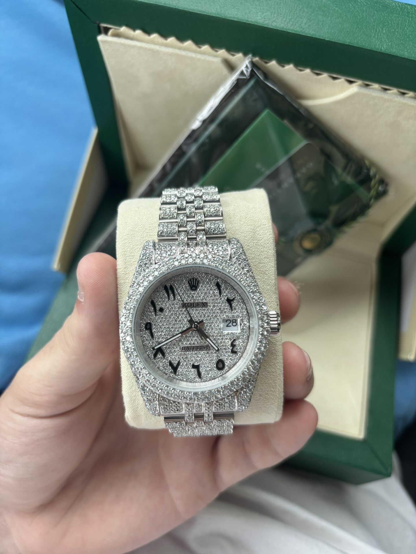 VVS Moissanite Watch