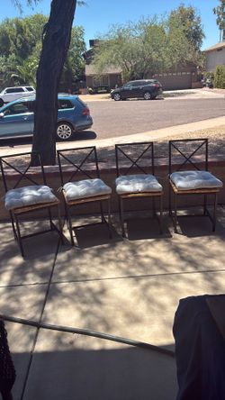 Set of four chairs