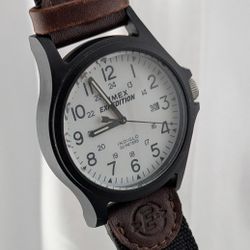 ⌚✨ Timex Expedition White Dial  Date Watch – NEW – Indiglo – ⌚✨