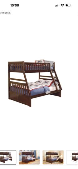 Bunker bed twin over full