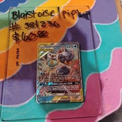 Blaistoise and piplup