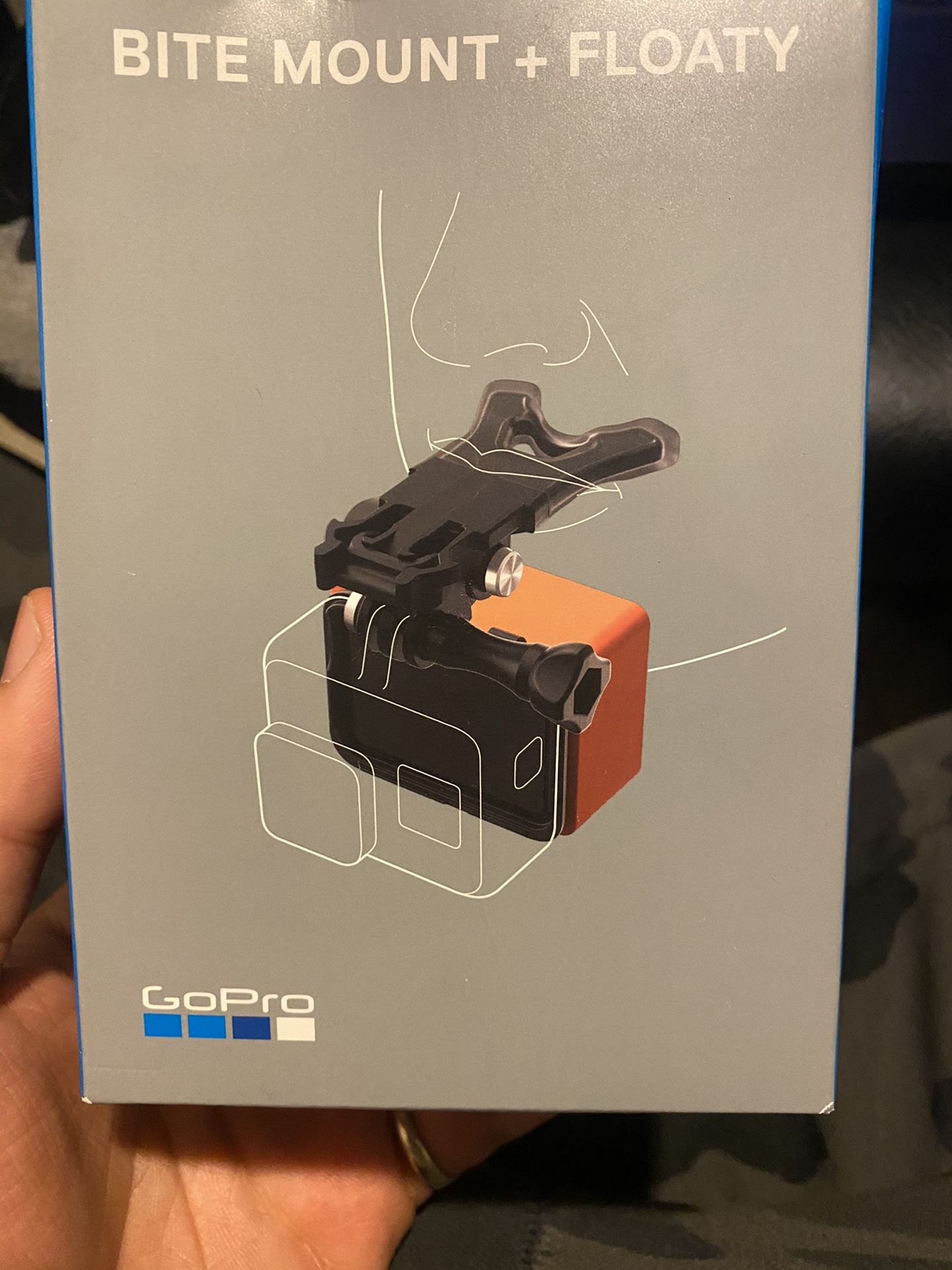 Go Pro Bite Mount + Floaty