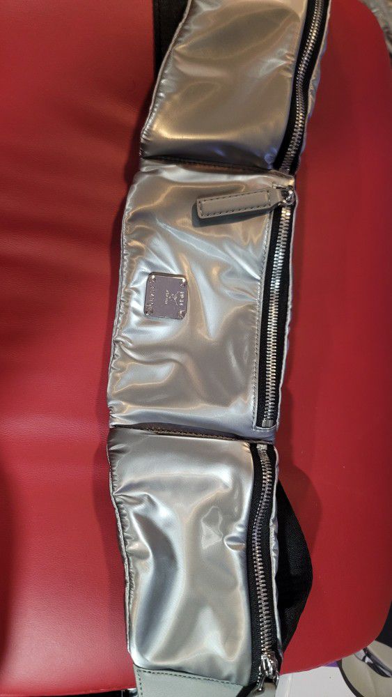 MCM 3 Compartment Fanny Waist Pack Bag 