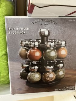 Olde Thompson 16-Jar Spice Rack