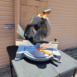 Ridgid 12' Miter Saw Like New 